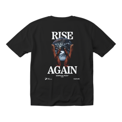 "Rise Again" Graphic Tee - Black